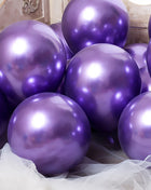 30/50/100 pz 5/10 pollici Metallo Oro Argento Blu Verde Viola Palloncini In Lattice Matrimonio Buon Compleanno Metallo Cromo Aria Palloncino Ad Elio - riparo82