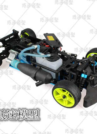 HSP 94122 1/10 Scale 4wd rc Nitro car Gas Off Road Pivot Ball Suspension automodelismo nitro rc P1 - Riparo82