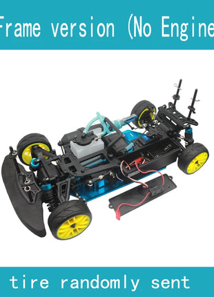 HSP 94122 1/10 Scale 4wd rc Nitro car Gas Off Road Pivot Ball Suspension automodelismo nitro rc P1 - Riparo82