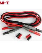 UNI-T UT-L06 Dual Head Connecting Wire Double Insulated Banana Plug With Security Mask and Normal Diameter  Multi occasion Use