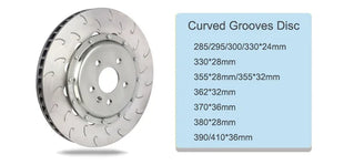 KOKO RACING Disco freno in lega ad alto tenore di carbonio Versione personalizzata per Alfa Romeo Giulietta 2012