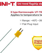 UNI-T UT-T01 K type Thermocouple Test -40-260 degree For UT320