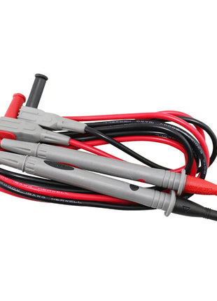 UNI-T Multimeter Test Leads Probe UT-L27 900mm CAT III 1000V 10A Tip With Male Thread - Riparo82