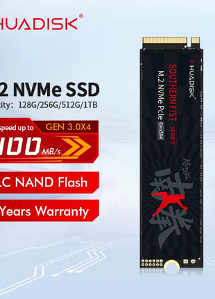 HUADISK M.2 PCIe NVME 128GB 256GB 512GB 1TB M2 2280 NVME SSD Solid State Disk Hard Drive for Laptop&Desktop - Riparo82