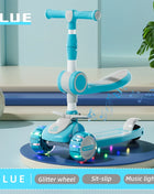 Modern Style Foldable Children's Scooters and Tricycles for Outdoor Play Toy Cars Gifts for Boys and Girls Aged 3 to 8 - riparo82