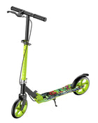 Urban Adult Two-Wheel Foldable Scooter with Large PU Planar Wheel and Hand Brake for Convenient Transportation - riparo82