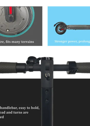 EU Warehouse Patinetes Electrico xiaomi 250W 350W Brushless Powerful Motor Folding Cheap Adults Used Electric Scooters With Seat - Riparo82