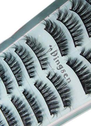 10/2 Pairs Mink Eyelashes Natural 3D Lashes Faux Cils Makeup Dramatic False Eyelashes Wholesale Eyelash Extension Makeup Tools