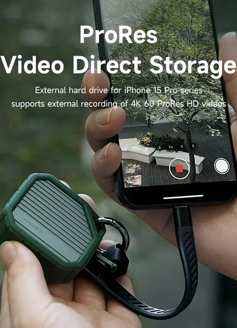 Hagibis 2230 M.2 NVMe SSD Enclosure USB 3.2 Gen 2 10Gbps to NVMe PCI-E M.2 SSD Case External SSD for Laptop iPhone 16 Pro iPad - Riparo82