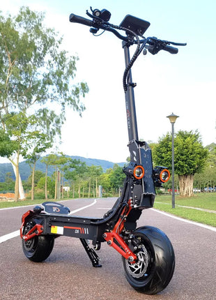 USA Warehouse FLJ 5000W KickScooter 35Ah Adult EScooter 12inch Foldable Electric Skateboards Scooter - riparo82