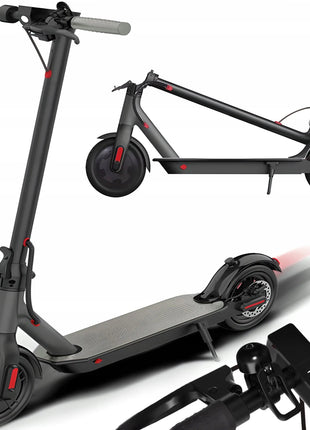 DB Adult Electric Scooter 350W 36V10.4AH J-03 Motorized Folding Electric Scooter 8.5 Inch Tires Speed 35KM/H 20KM Range 120KG - riparo82