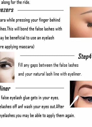1 Pair Magnetic Eyelashes Wispy 3D Mink Lashes Natural Long Faux Cilios Eyelash Extension Handmade False Eyelashes Makeup Tools
