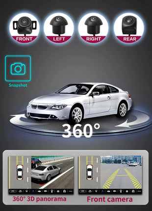 360° Panoramic Camera 1080P HD Rear / Front / Left / Right 360 Panoramic Accessories for Car android Radio multimedia no 720P - Riparo82