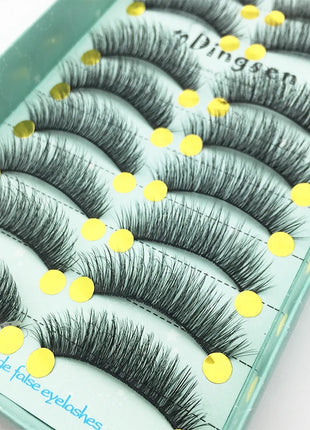 10/2 Pairs Mink Eyelashes Natural 3D Lashes Faux Cils Makeup Dramatic False Eyelashes Wholesale Eyelash Extension Makeup Tools - Riparo82