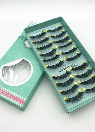 10/2 Pairs Mink Eyelashes Natural 3D Lashes Faux Cils Makeup Dramatic False Eyelashes Wholesale Eyelash Extension Makeup Tools - Riparo82