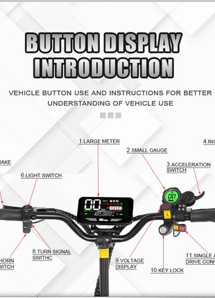 USA Warehouse Free Shipping 5600w Dual Motor 85Km/h 38ah Battery Long Range Trotinette Electrique Off Road Electric Scooter - riparo82