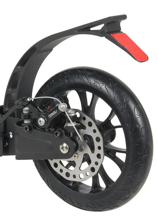 Kick Scooter for Kids Mini E Scooter Foldable Aluminum Frame Seat Included Two PU Wheels for Outdoor Use Child Toy - riparo82