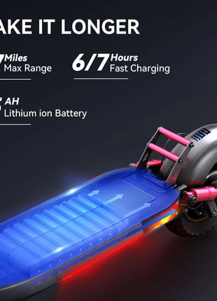 Revolution T4 Electric Scooter with Long-Lasting Battery Life and Powerful Motor Urban Mobility's Best Commute Faster - riparo82