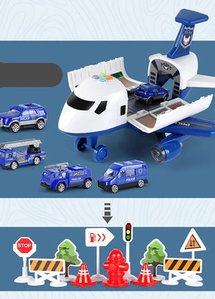 QWZ Nuovo Aereo Simulazione Pista Inerzia Giocattolo Aereo con Luci Musica Aereo Passeggeri di Grandi Dimensioni Aerei di Linea Per Bambini Auto Giocattolo Regali - riparo82