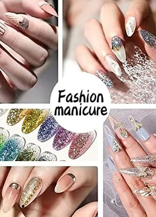 36 Colors Set, Fine Glitter for Resin, Arts and Craft Supplies Glitter, Cosmetic for Body Nail Face Hair Eyeshadow Lip Gloss Mak - Riparo82