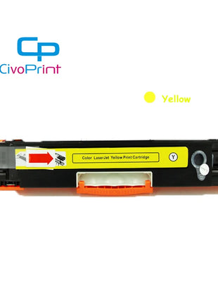 Civoprint Compatible toner cartridge CB540A 540 CB541A CB542A CF210A 540A CB540 for HP laserJet CP1213 CP1214 CP1215 CP1216 - Riparo82