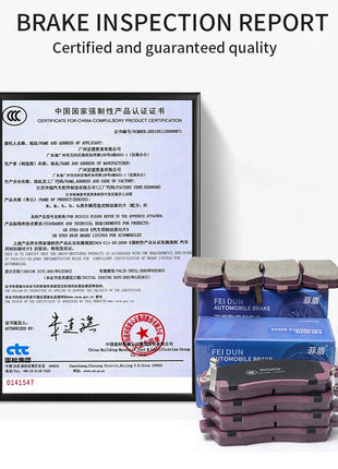 Pastiglie freno auto in ceramica ad alte prestazioni per Changan CS75 PHEV CS75 Plus CS85 Coupe CS95 CSFL75 Lamore Qiyuan A07 Raeton SC6390C
