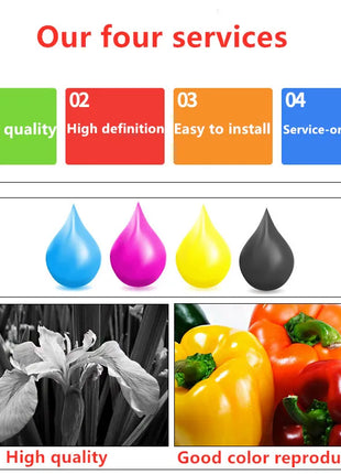 YLC Compatible color Toner Cartridge CF210 210A CF210A - CF213A 131A for HP LaserJet Pro 200 Color MFP M276nw M251nw printer - Riparo82