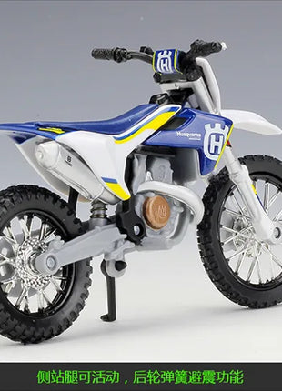 Scala 1/18 Maisto MY Husqvarna FC 450 Vitpilen 701 moto Enduro Racing Diecast Model Dirt Bike Motocross Off Road Replica - riparo82