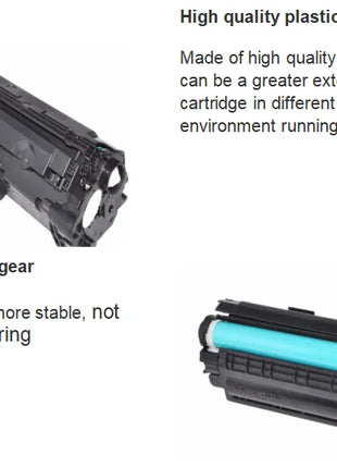 Civoprint Compatible toner cartridge CB540A 540 CB541A CB542A CF210A 540A CB540 for HP laserJet CP1213 CP1214 CP1215 CP1216 - Riparo82