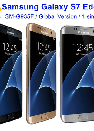 Samsung Galaxy S7 Edge G935F 5,5" RAM 4GB ROM 32GB NFC Octa Core 4G LTE sbloccato originale