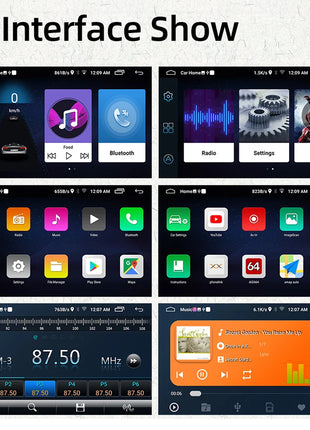 2 Din Car Radio Android 13 Car Multimedia Player GPS WiFi Carplay For Volkswagen Skoda Octavia golf 5 6 touran passat polo Jetta - Riparo82