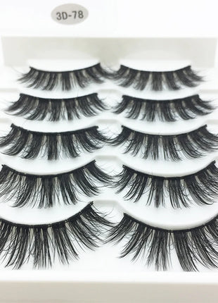 10/2 Pairs Mink Eyelashes Natural 3D Lashes Faux Cils Makeup Dramatic False Eyelashes Wholesale Eyelash Extension Makeup Tools - Riparo82