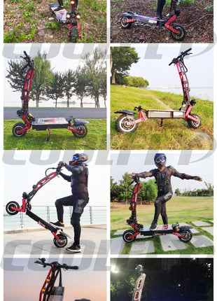 Fastest Electric Scooter 2023 New Arrival 60v 33ah 6000w 70 Mph Electric Scooter for Sale with Full Suspension - riparo82