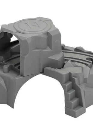 Accessori per binari del treno in legno a doppio tunnel in plastica grigia Accessori per binari a tunnel Giocattoli ferroviari in legno compatibili con binari Thomas Biro - riparo82