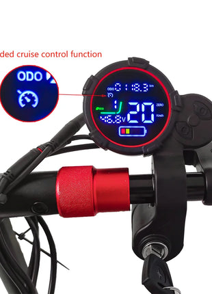 Terasun J11 Max Electric Scooter 1200W High Power 48V 18Ah Foldable Dual Brake Disc System EU/US Warehouse Smart Electronic Type - riparo82