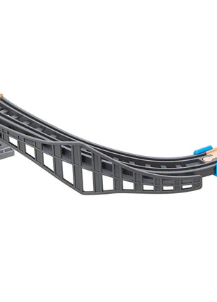 Accessori per binari in legno Rampa in plastica Curva di sovrapposizione Tracce ferroviarie elettriche S adatte a tutte le marche Giocattoli per binari in legno per bambini - riparo82