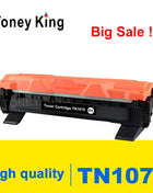 Toney King Toner Cartridge TN1075 TN 1075 Compatible for Brother HL-1110 1112 DCP-1510 1512R MFC-1810 Printer With Chip - Riparo82