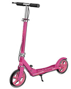 Urban Adult Two-Wheel Foldable Scooter with Large PU Planar Wheel and Hand Brake for Convenient Transportation - riparo82