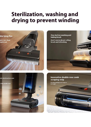 Xiaomi Mijia Wireless Floor Scrubber 3 Max D301 200W 800ml 4000mAh Household Wireless Floor Scrubber - Riparo82