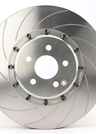Sistema frenante a disco freno Disco forato rotore con tappo centrale e staffa con linea freno per McLa/BMW E46 M3 /Audi S4 B5/Lb Urus