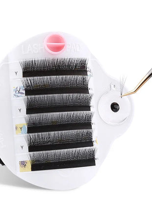 3 in 1 False Eyelashes Palette Stand Pad Pallet Bandage Lashes Holder Hand-worn Adjustable Lash Extension Supplies Makeup Tools - Riparo82