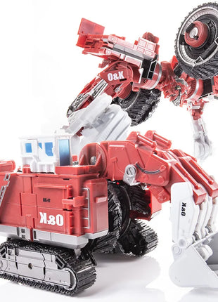 AOYI Cool 8 IN 1 Oversize Devastator Toys Boy Anime Hook Action Figures Robot Car Ingegneria Modello di veicolo Bambini - riparo82