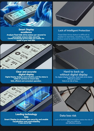 High-end M.2 SSD NVMe Case USB3.2 Gen2 Type C 10Gbps PCIe SSD Case M.2 NVME Enclosure Disk Box Tool Free SSD Aluminum Case - Riparo82