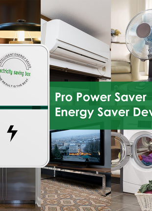 High-power appliances protected by energy saving plug