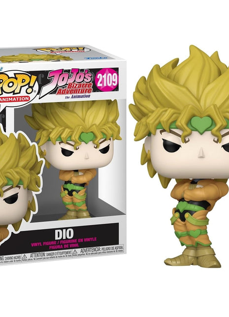 Funko Pop! Animation Jojo's Bizarre Adventure (2109) Dio - Vinyl Figure 9cm
