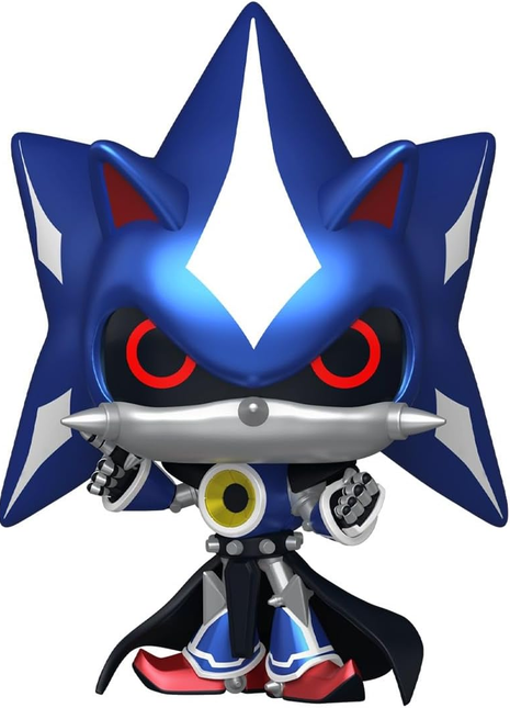 Funko Pop ! Games Sonic The Hedgehog - (1118) Neo Metal Sonic Vinyl Figure 9cm