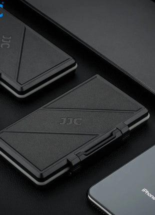 JJC 4-Slot Waterproof M2 2280 SSD Storage Case Holder for M.2 2280 Solid State Drive Anti-Static - Riparo82
