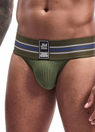 Jockmail Sexy Men Underwear Briefs Mesh Ropa Interior Sexi Para Hombre Breathable Sports Bragas Para Slip Uomo Sissy Calcinha - Riparo82