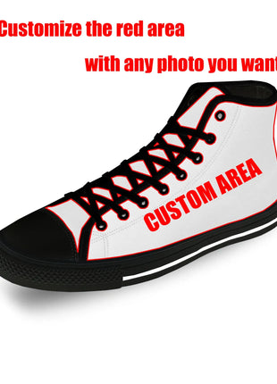 Jurassic Dinosaur World Park High Top Sneakers di alta qualità uomo donna adolescente tela Sneaker Casual coppia scarpe scarpe p - Riparo82