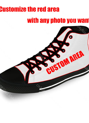 Jurassic Dinosaur World Park High Top Sneakers di alta qualità uomo donna adolescente tela Sneaker Casual coppia scarpe scarpe p - Riparo82